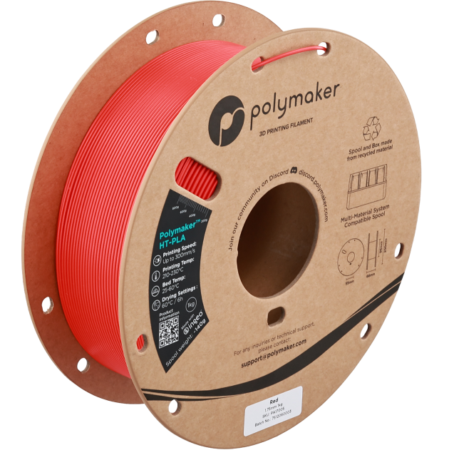 Polymaker HT-PLA Red