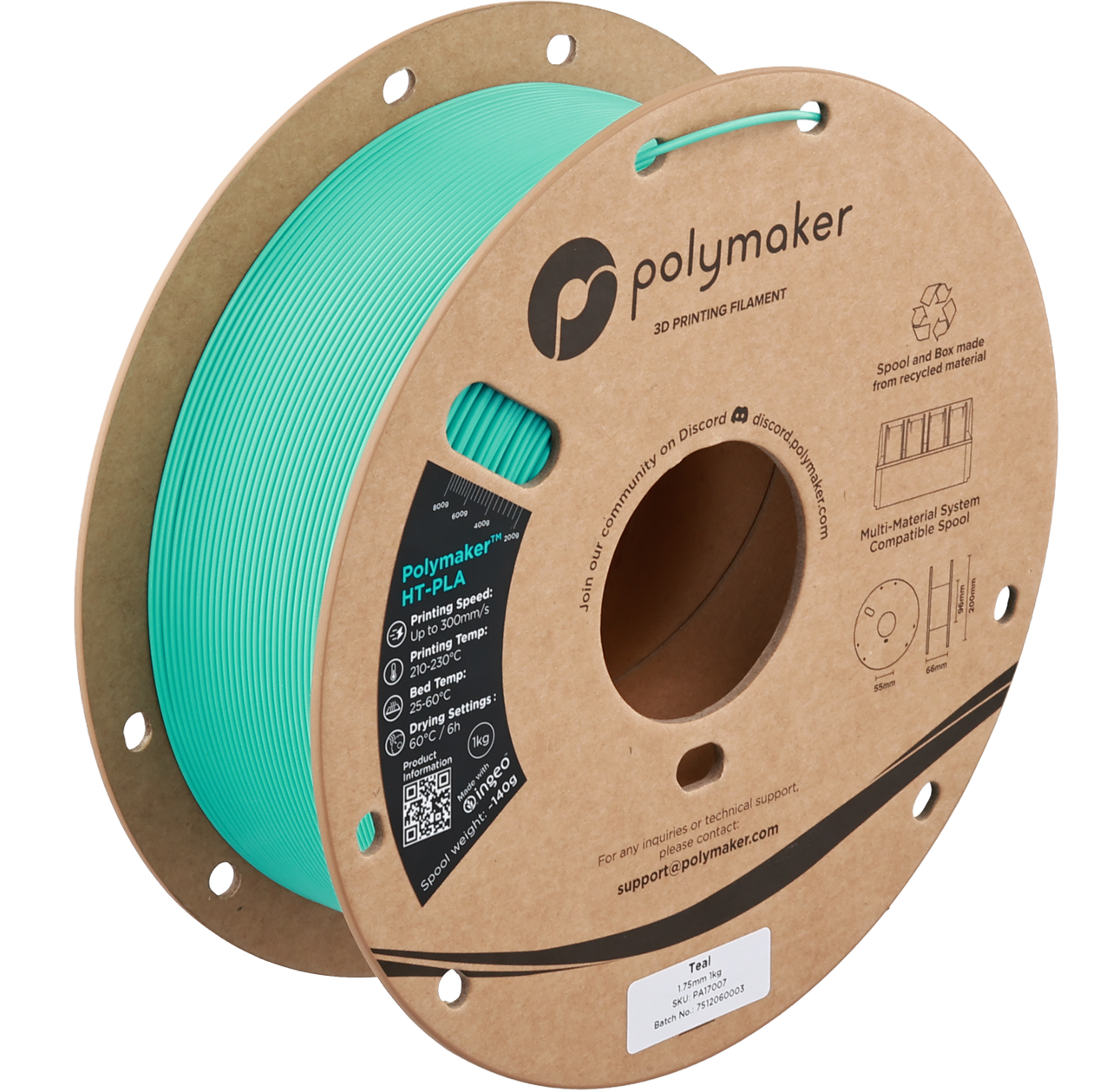 Polymaker HT-PLA Teal